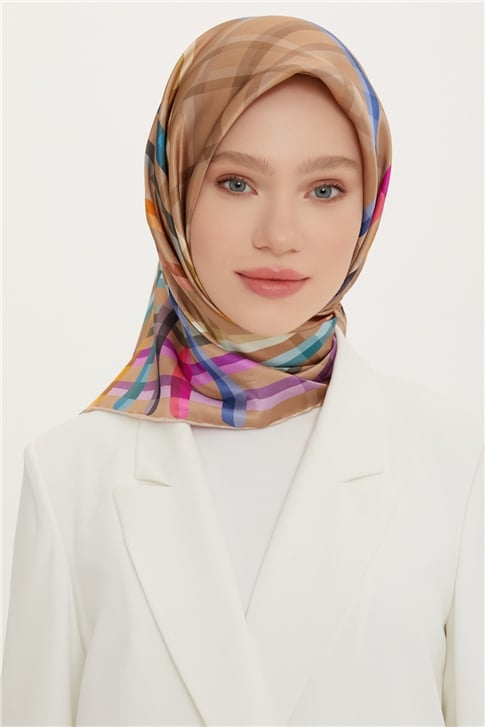 Armine Twill İpek Eşarp 22Ya8701 45