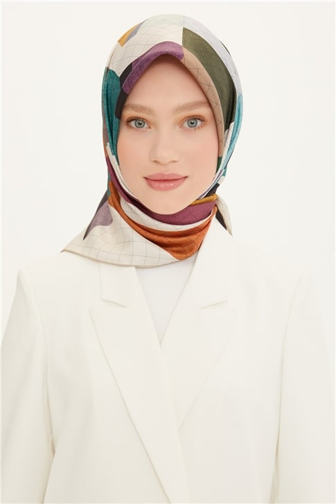 Armine Twill İpek Eşarp 22Ya8705 09
