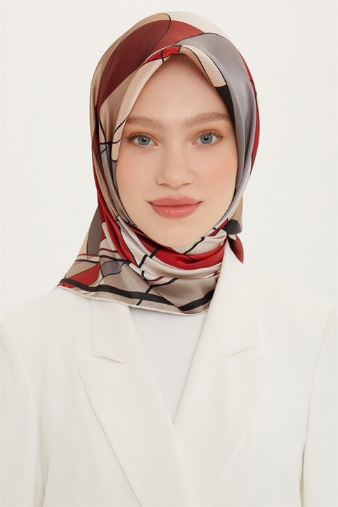 Armine Twill İpek Eşarp 22Ya8708 03