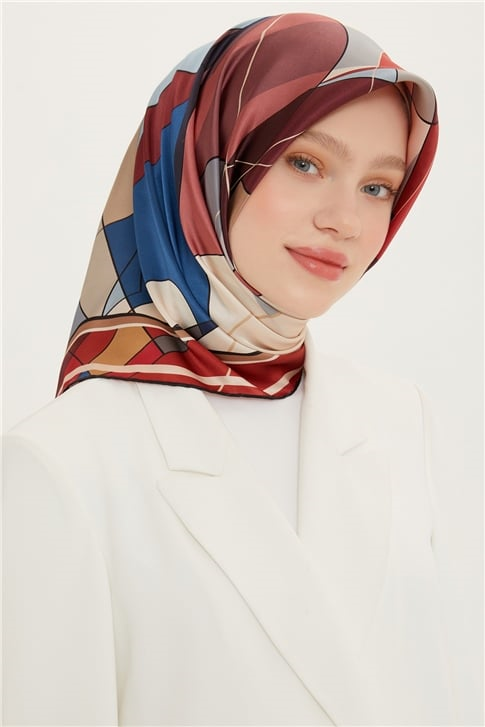 Armine Twill İpek Eşarp 22Ya8708 41