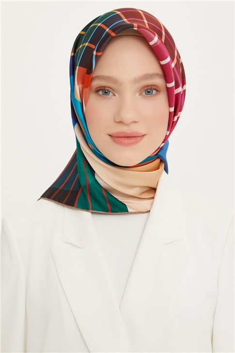 Armine Twill İpek Eşarp 22Ya8711 03