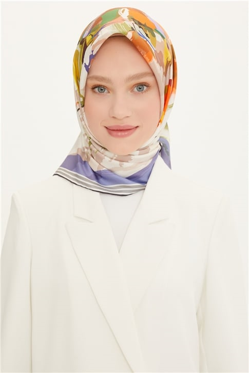 Armine Twill İpek Eşarp 22Ya8713 32