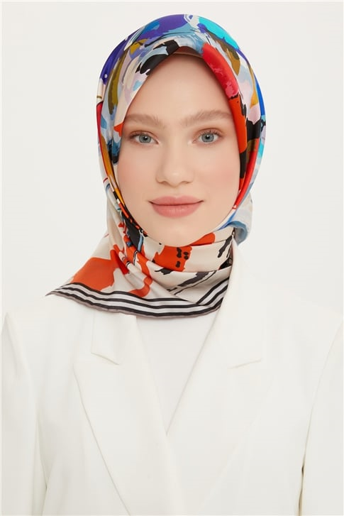 Armine Twill İpek Eşarp 22Ya8713 55