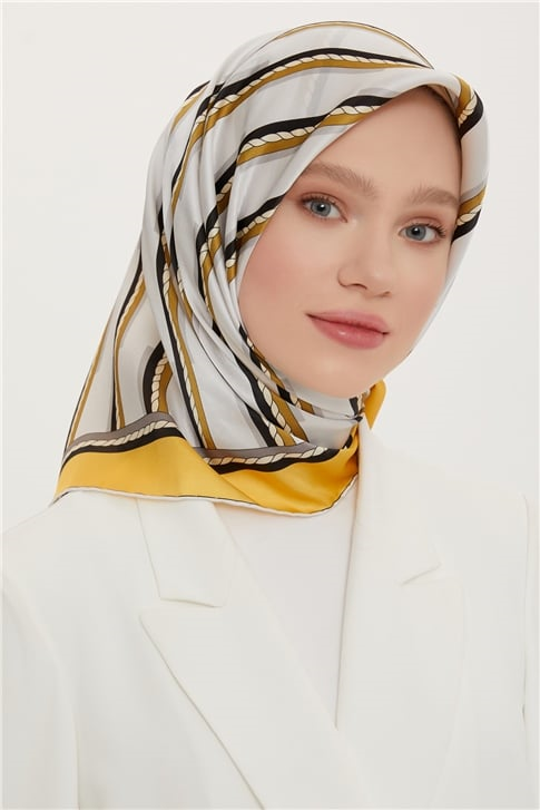 Armine Twill İpek Eşarp 22Ya8719 35