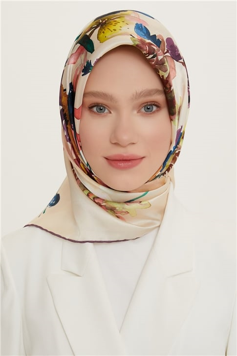 Armine Twill İpek Eşarp 22Ya8723 01