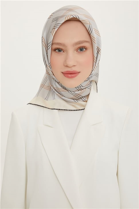 Armine Twill İpek Eşarp 22Ya8726 31