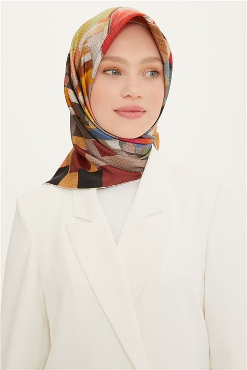Armine Twill İpek Eşarp 22Ya8727 32