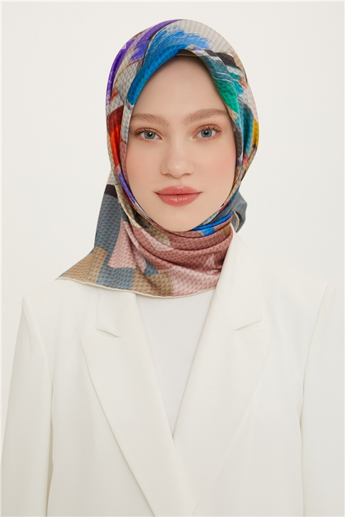 Armine Twill İpek Eşarp 22Ya8727 50