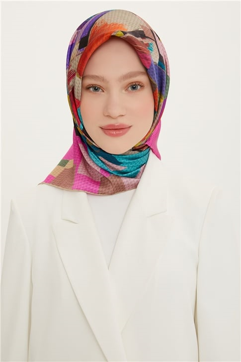 Armine Twill İpek Eşarp 22Ya8727 51