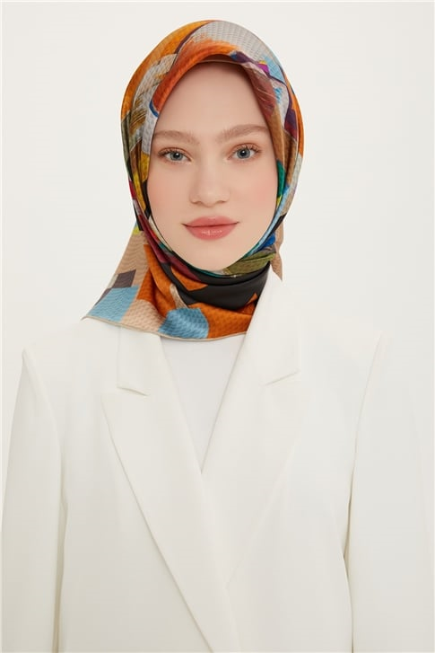 Armine Twill İpek Eşarp 22Ya8727 54