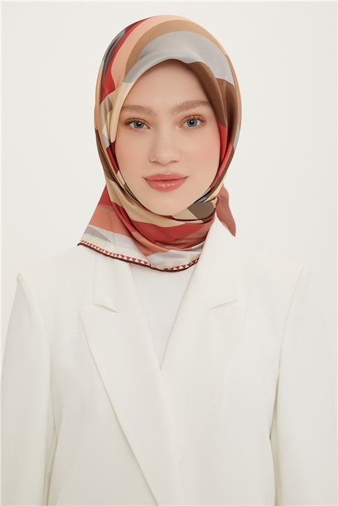 Armine Twill İpek Eşarp 22Ya8730 36