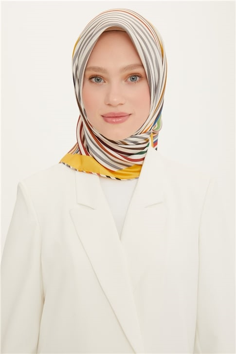 Armine Twill İpek Eşarp 22Ya8731 37