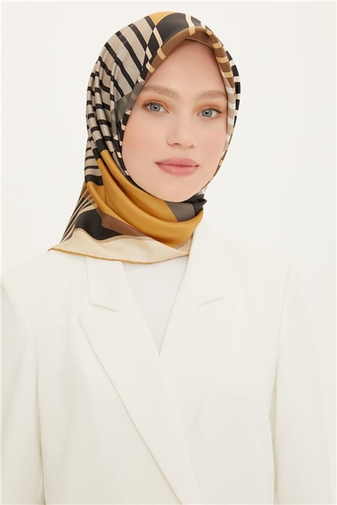 Armine Twill İpek Eşarp 22Ya8732 01