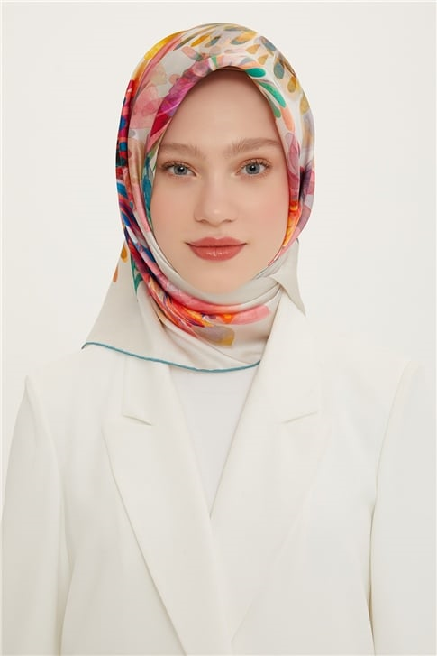Armine Twill İpek Eşarp 22Ya8735 04