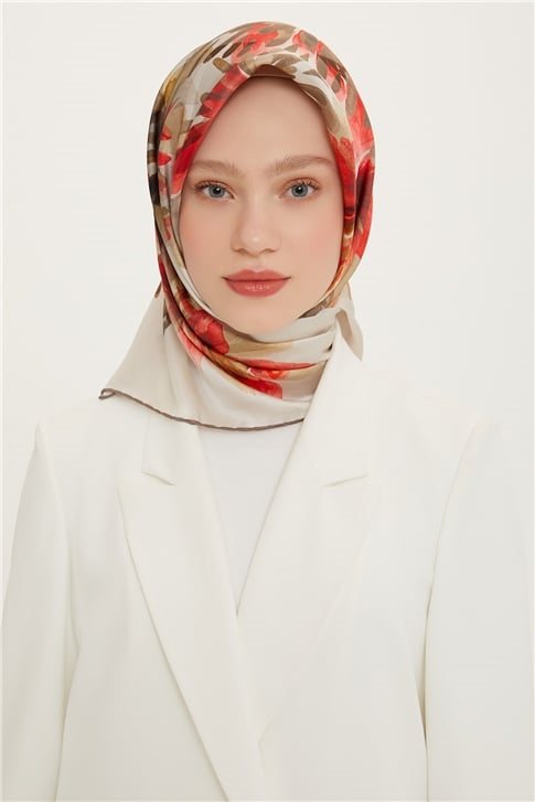 Armine Twill İpek Eşarp 22Ya8735 06