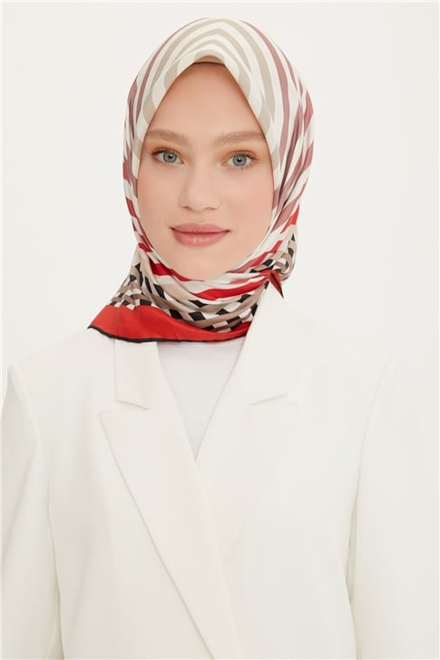 Armine Twill İpek Eşarp 22Ya8739 04