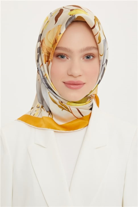 Armine Twill İpek Eşarp 22Ya8740 32 34