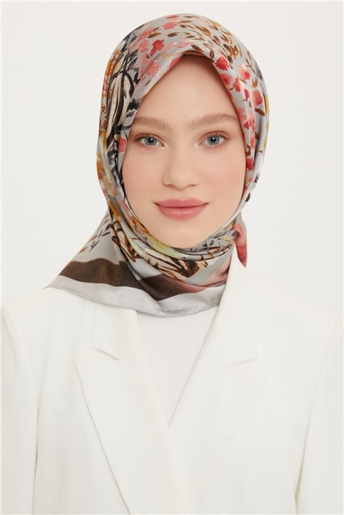 Armine Twill İpek Eşarp 22Ya8741 08