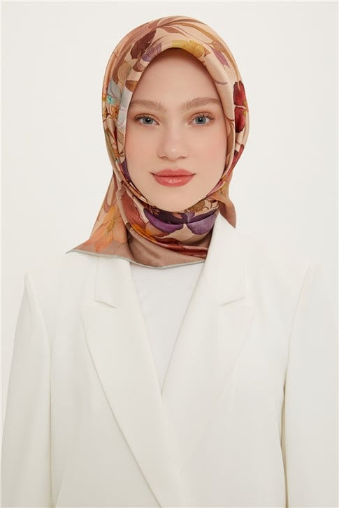 Armine Twill İpek Eşarp 22Ya8746 19