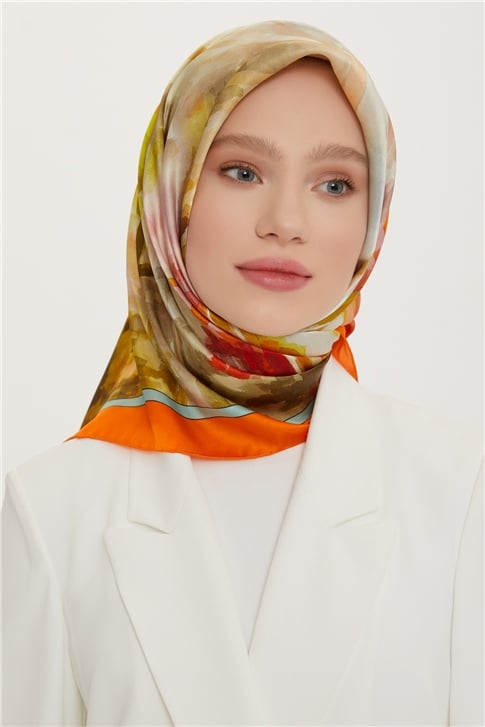 Armine Twill İpek Eşarp 22Ya8750 09