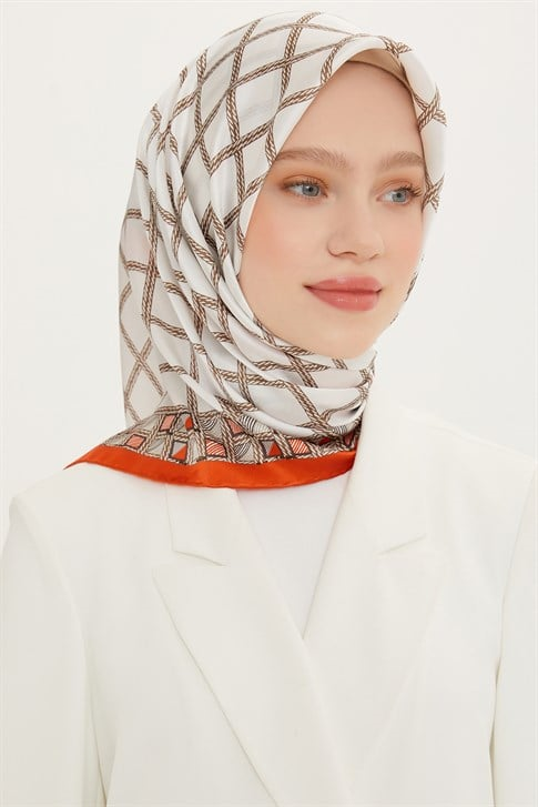 Armine Twill İpek Eşarp 22Ya8756 03