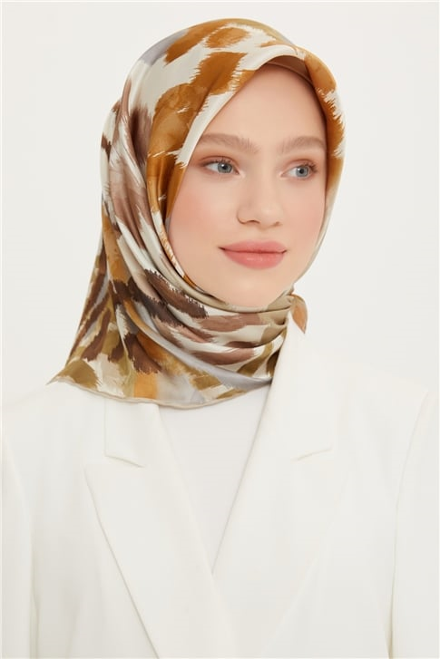 Armine Twill İpek Eşarp 22Ya8759 33