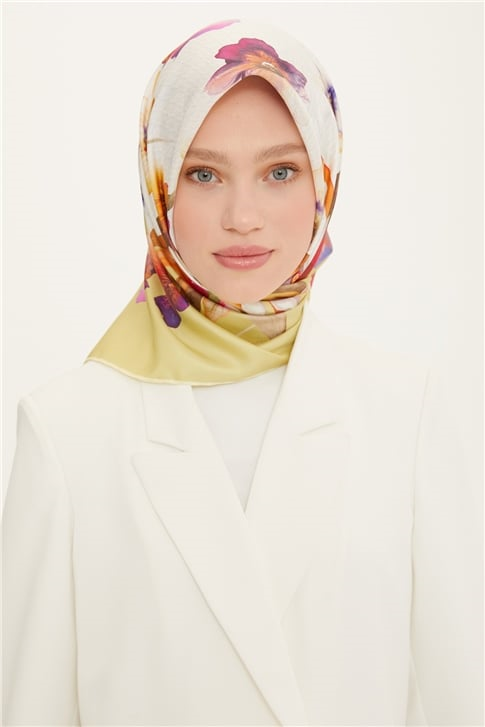 Armine Twill İpek Eşarp 22Ya8761 32