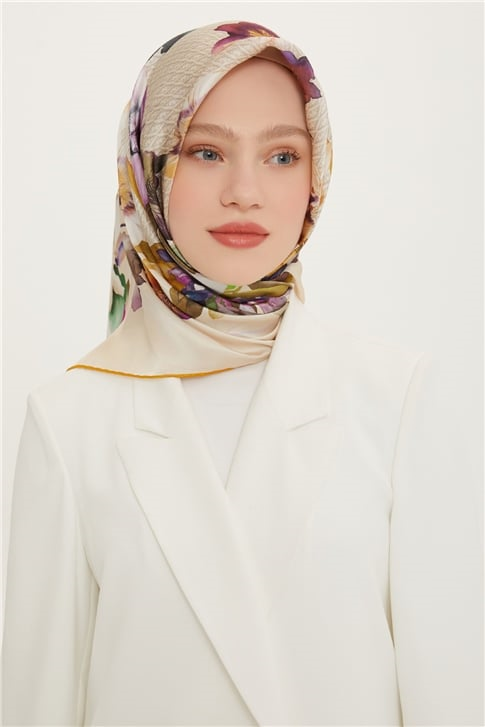 Armine Twill İpek Eşarp 22Ya8761 34