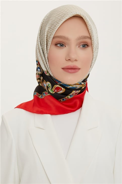 Armine Twill İpek Eşarp 22Ya8762 33