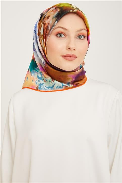 Armine Twill İpek Eşarp 23Ka9008 35