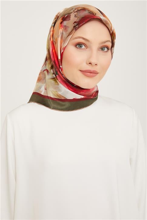 Armine Twill İpek Eşarp 23Ka9018 01