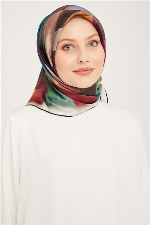 Armine Twill İpek Eşarp 23Ka9024 01