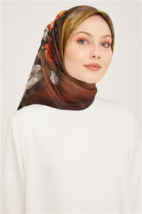 Armine Twill İpek Eşarp 23Ka9025 34