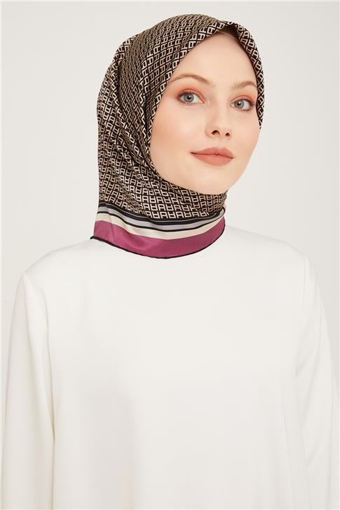Armine Twill İpek Eşarp 23Ka9026 34