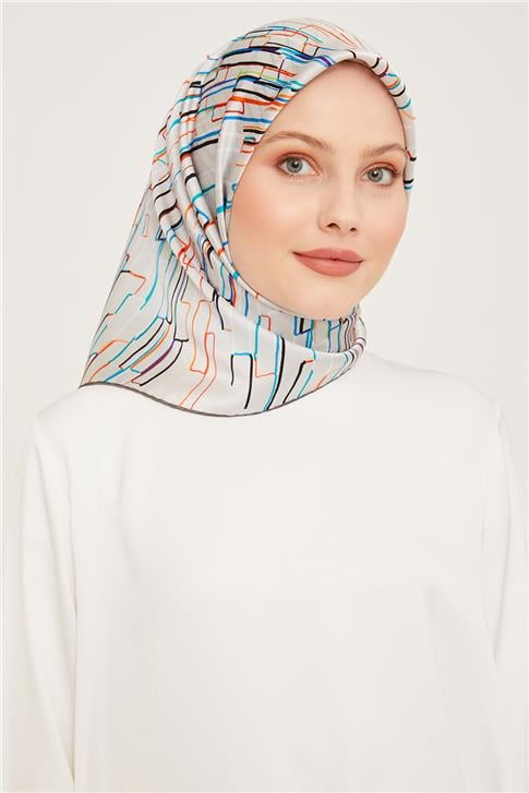 Armine Twill İpek Eşarp 23Ka9027 33 38