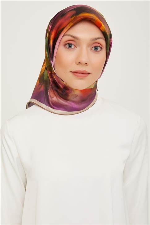 Armine Twill İpek Eşarp 23Ka9033 01