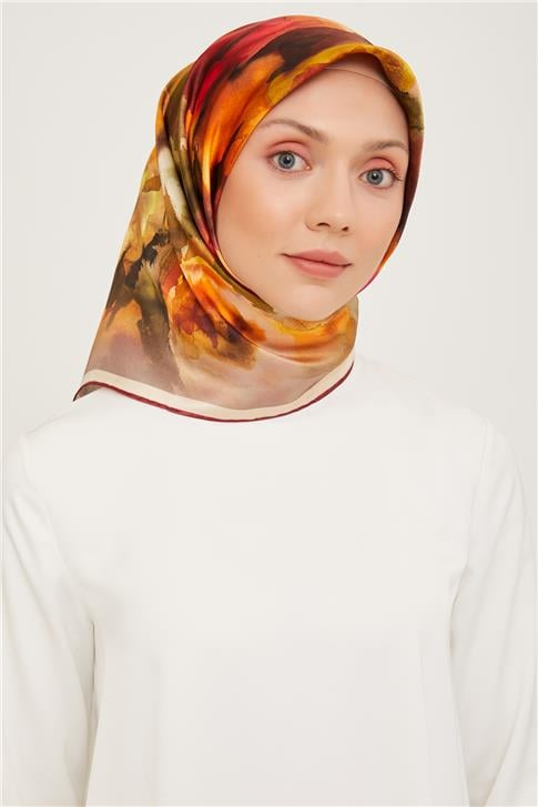 Armine Twill İpek Eşarp 23Ka9033 07