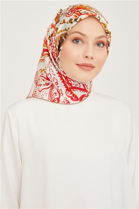 Armine Twill İpek Eşarp 23Ka9037 01