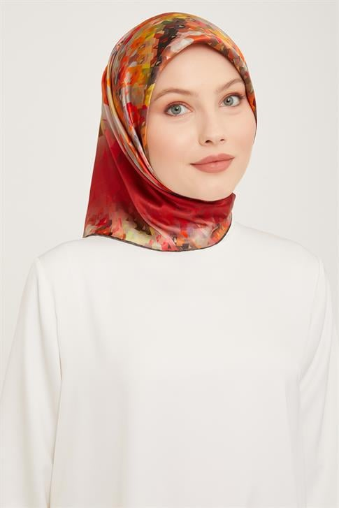 Armine Twill İpek Eşarp 23Ka9043 22 04