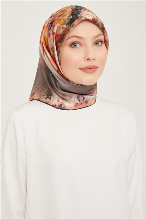 Armine Twill İpek Eşarp 23Ka9043 22 07