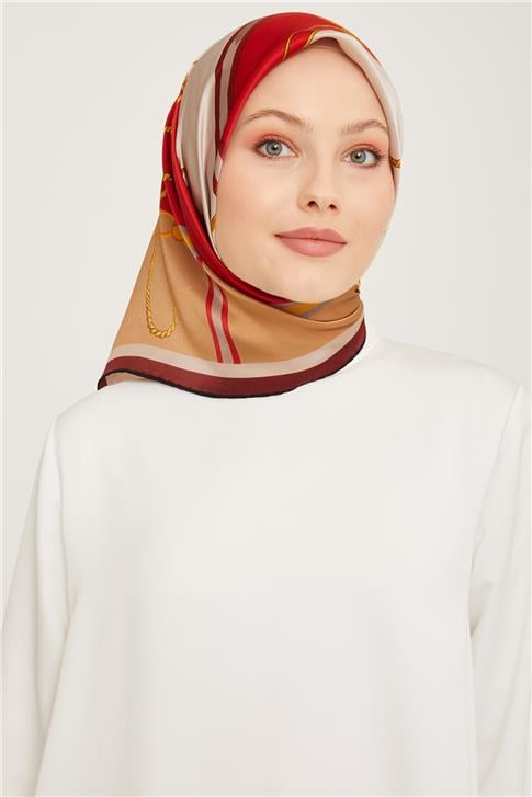 Armine Twill İpek Eşarp 23Ka9046 04