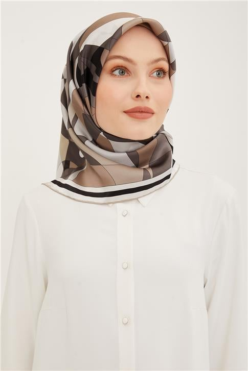 Armine Twill İpek Eşarp 23Ya8926 37