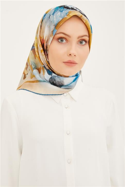 Armine Twill İpek Eşarp 23Ya8951 04