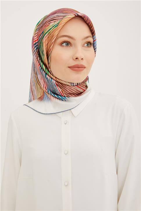 Armine Twill İpek Eşarp 23Ya8955 04