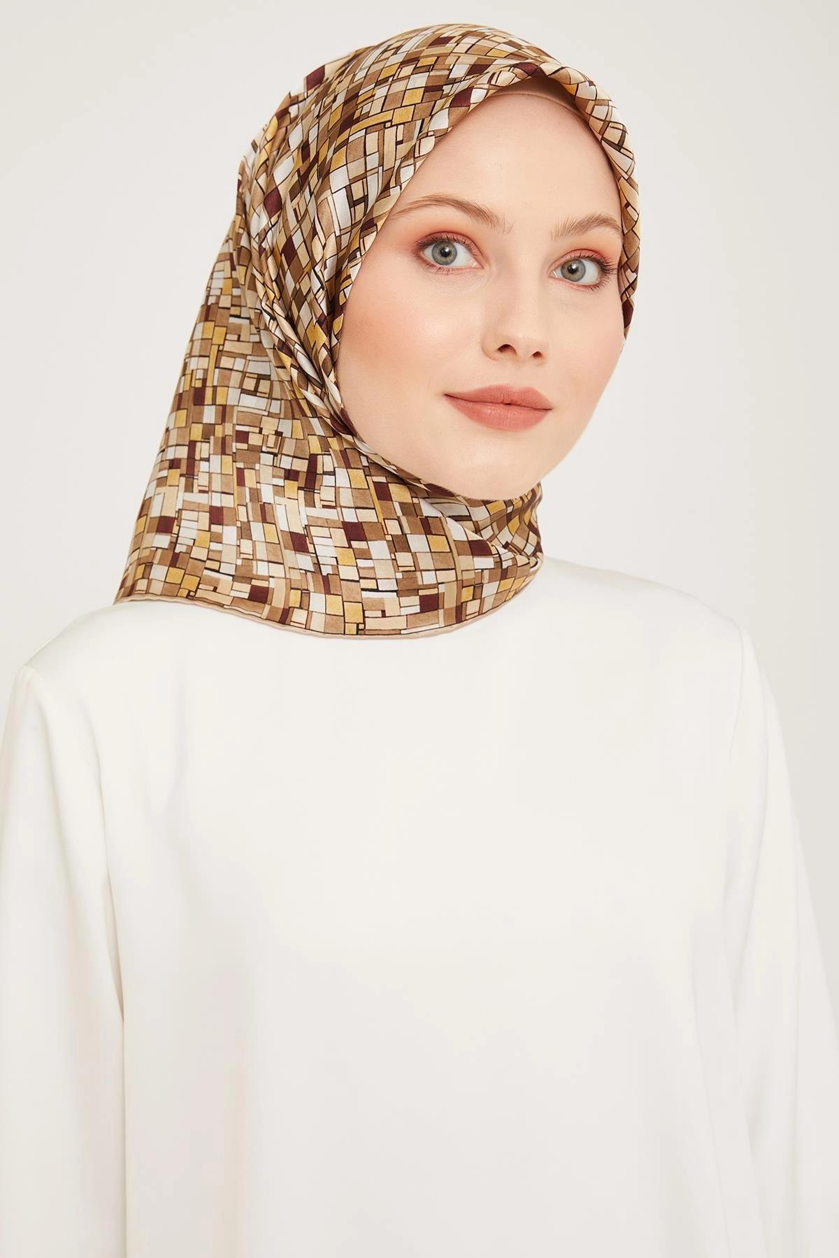 Armine Twill İpek Eşarp 9004-42T