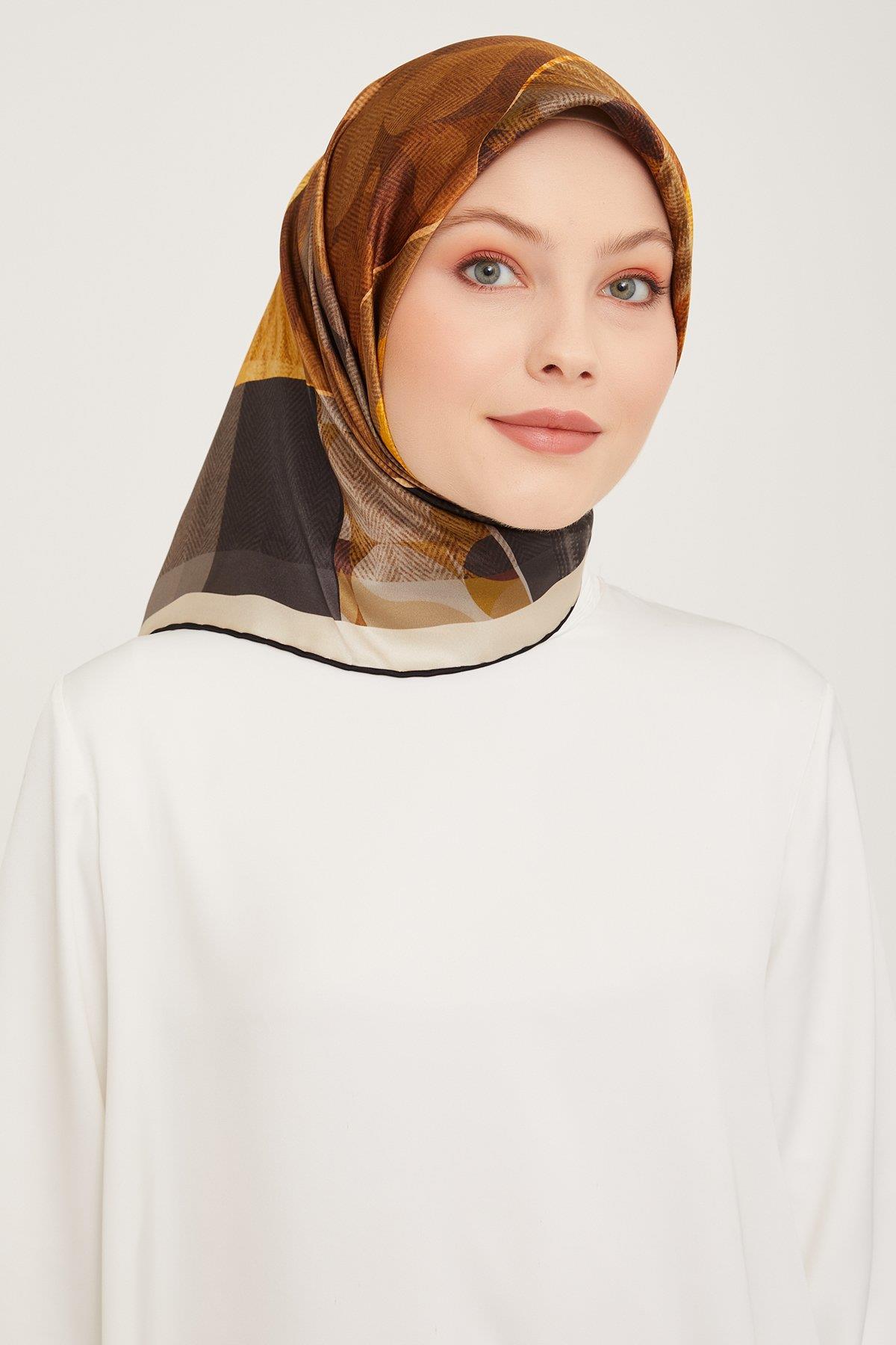 Armine Twill İpek Eşarp 9009-10T