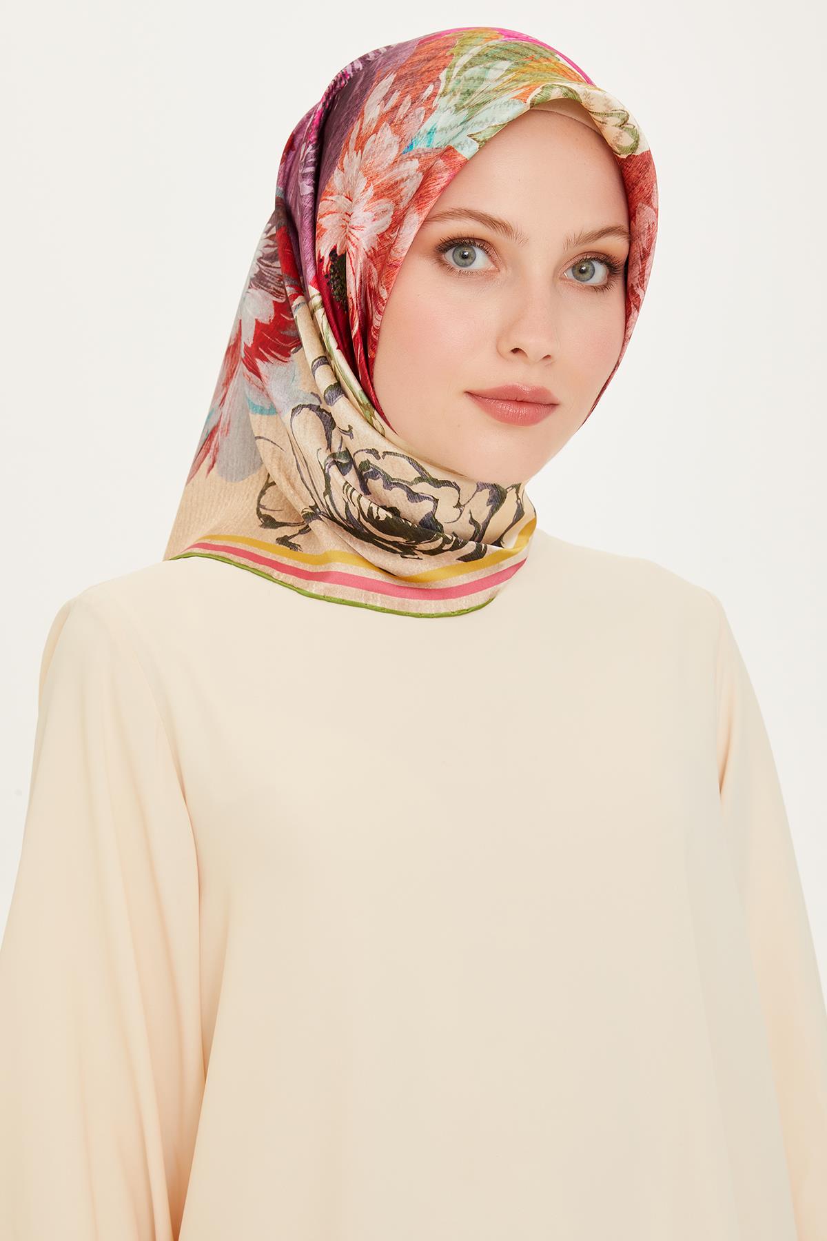 Armine Twill İpek Eşarp 9220-35T