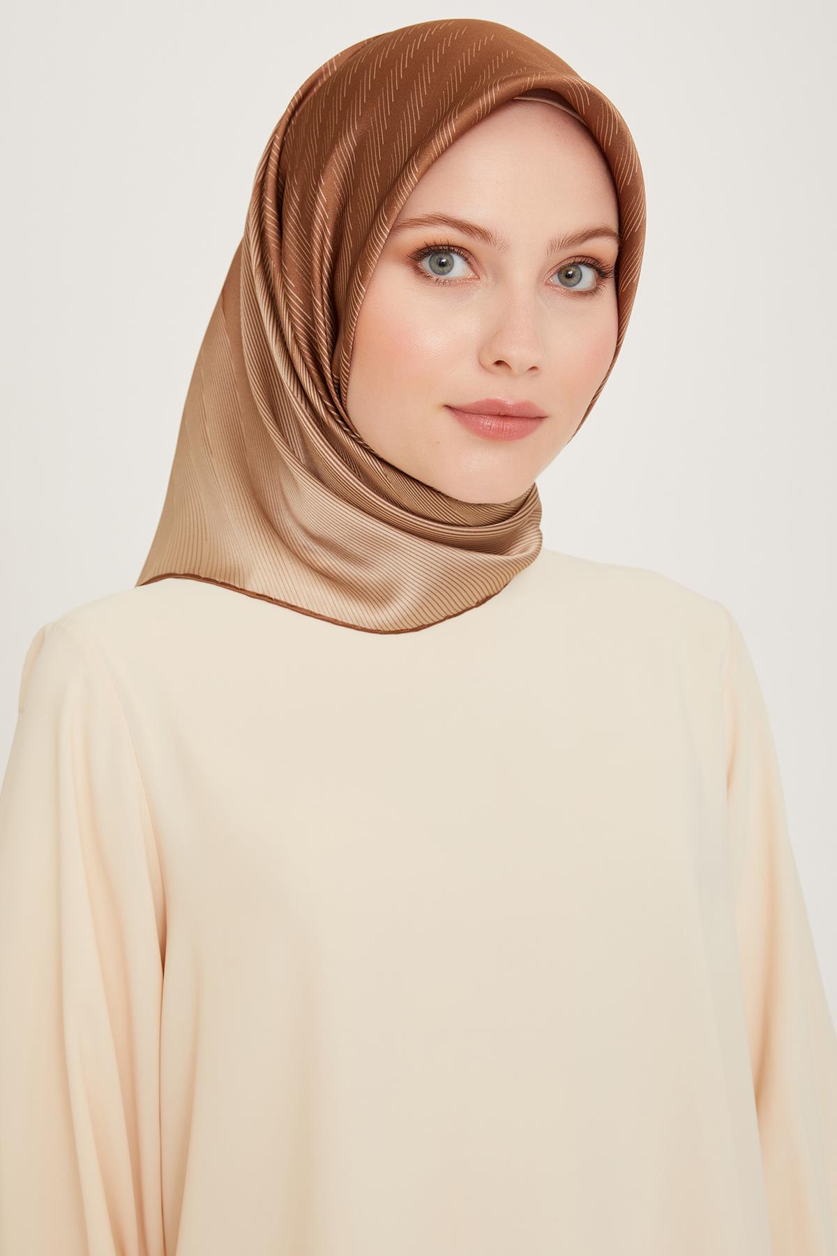Armine Twill İpek Eşarp 9237-01T