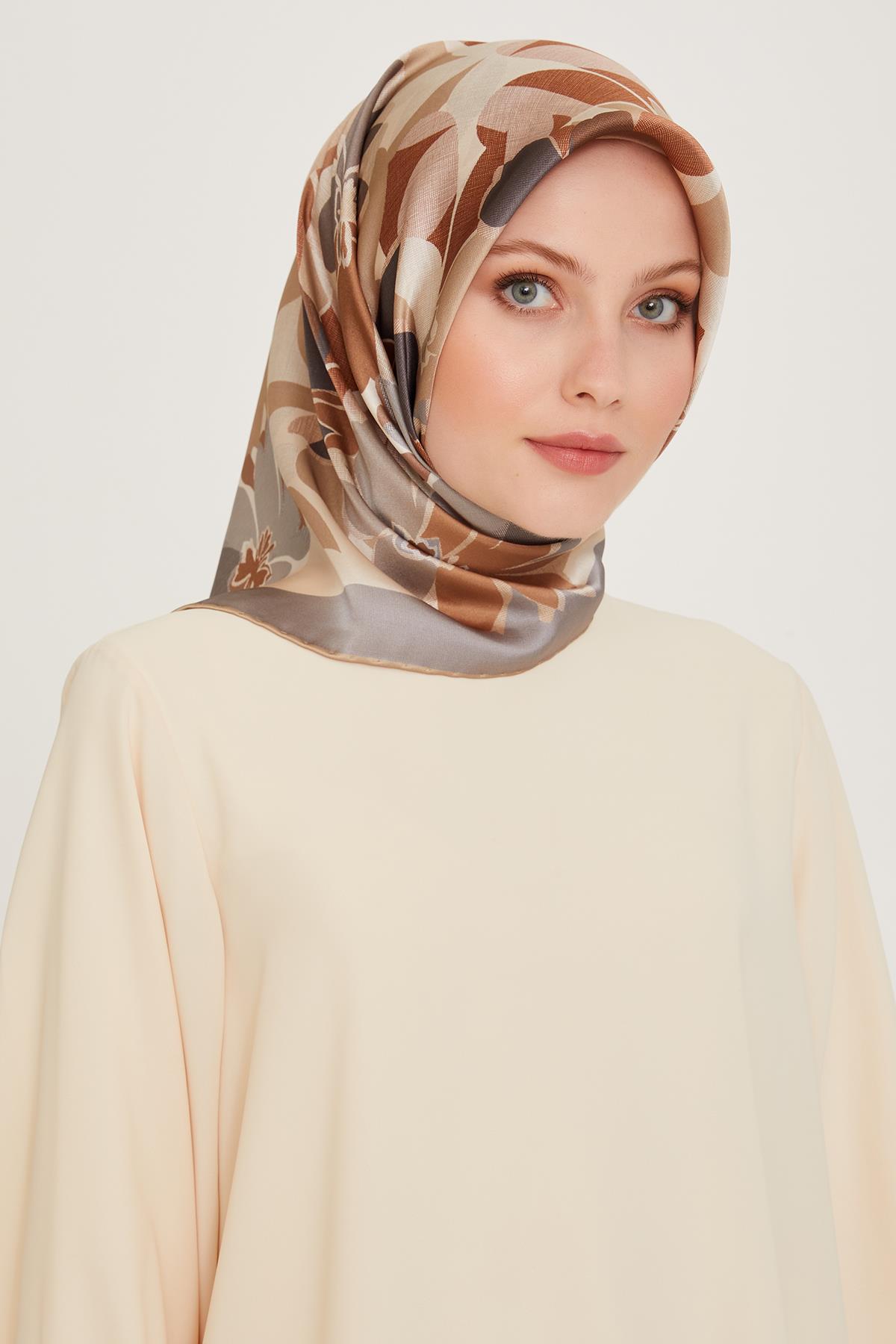 Armine Twill İpek Eşarp 9238-52T
