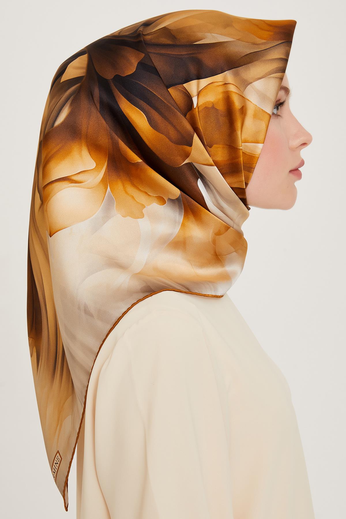 Armine Twill İpek Eşarp 9244-07T